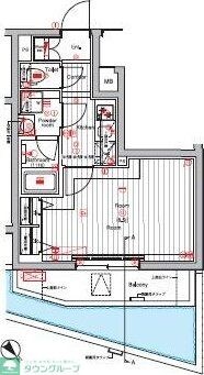 THE HOUSE 赤坂檜町の物件間取画像