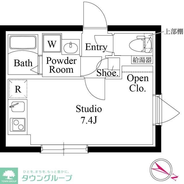 ルリアン西新宿の物件間取画像