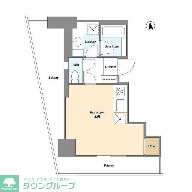 グランテール代々木の物件間取画像