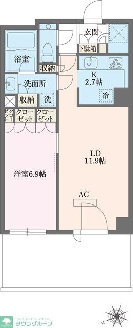 ジュールAの物件間取画像