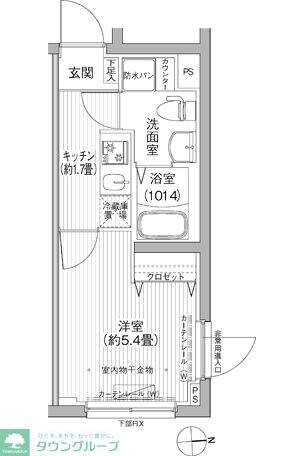 LAUREL TOGOSHIの物件間取画像
