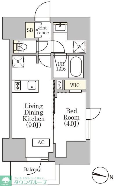 イプセ渋谷本町の物件間取画像