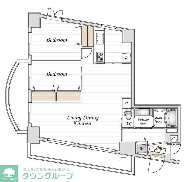 コロネード春日の物件間取画像