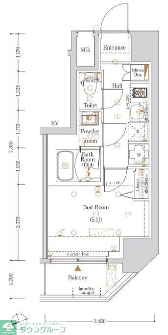 Log戸越の物件間取画像