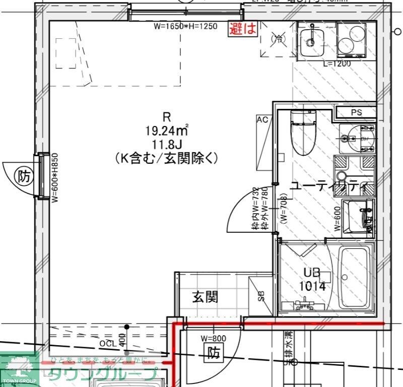 クレドコート品川中延の物件間取画像