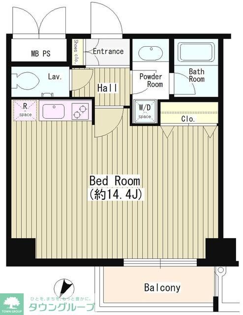Wat’s白金の物件間取画像