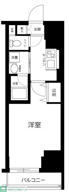 ブレシア日本橋蛎殻町の物件間取画像