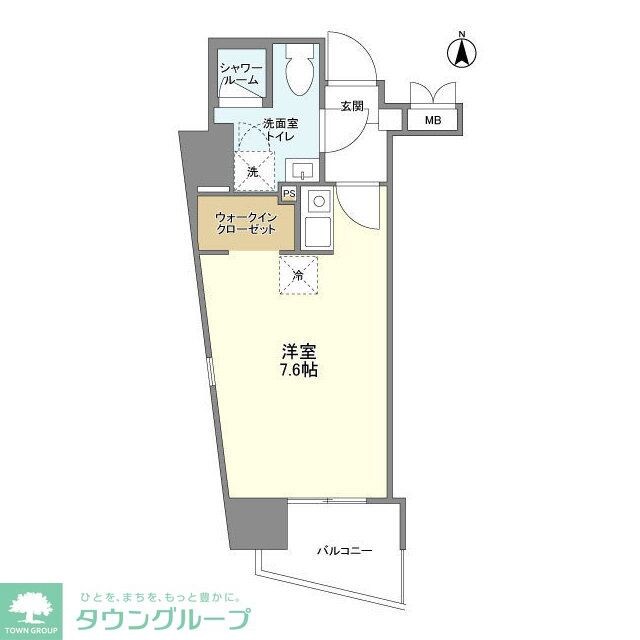 ミリアレジデンス御茶ノ水の物件間取画像