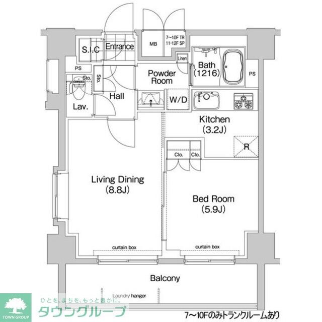 コンフォリア春日富坂の物件間取画像