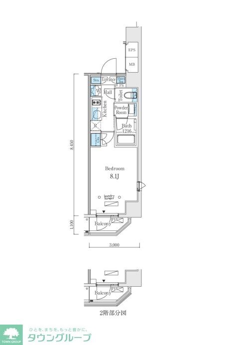 アーバンコア本郷の物件間取画像