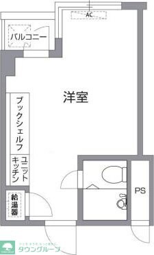 ロジマン西麻布の物件間取画像