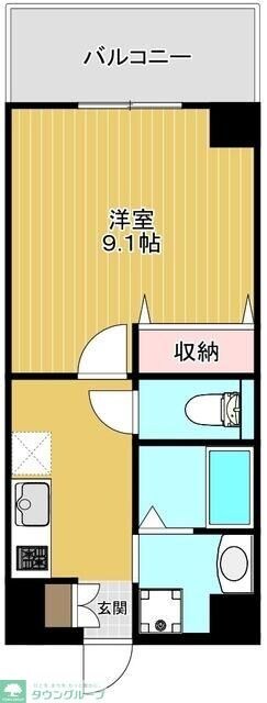 サンコウハイムの物件間取画像