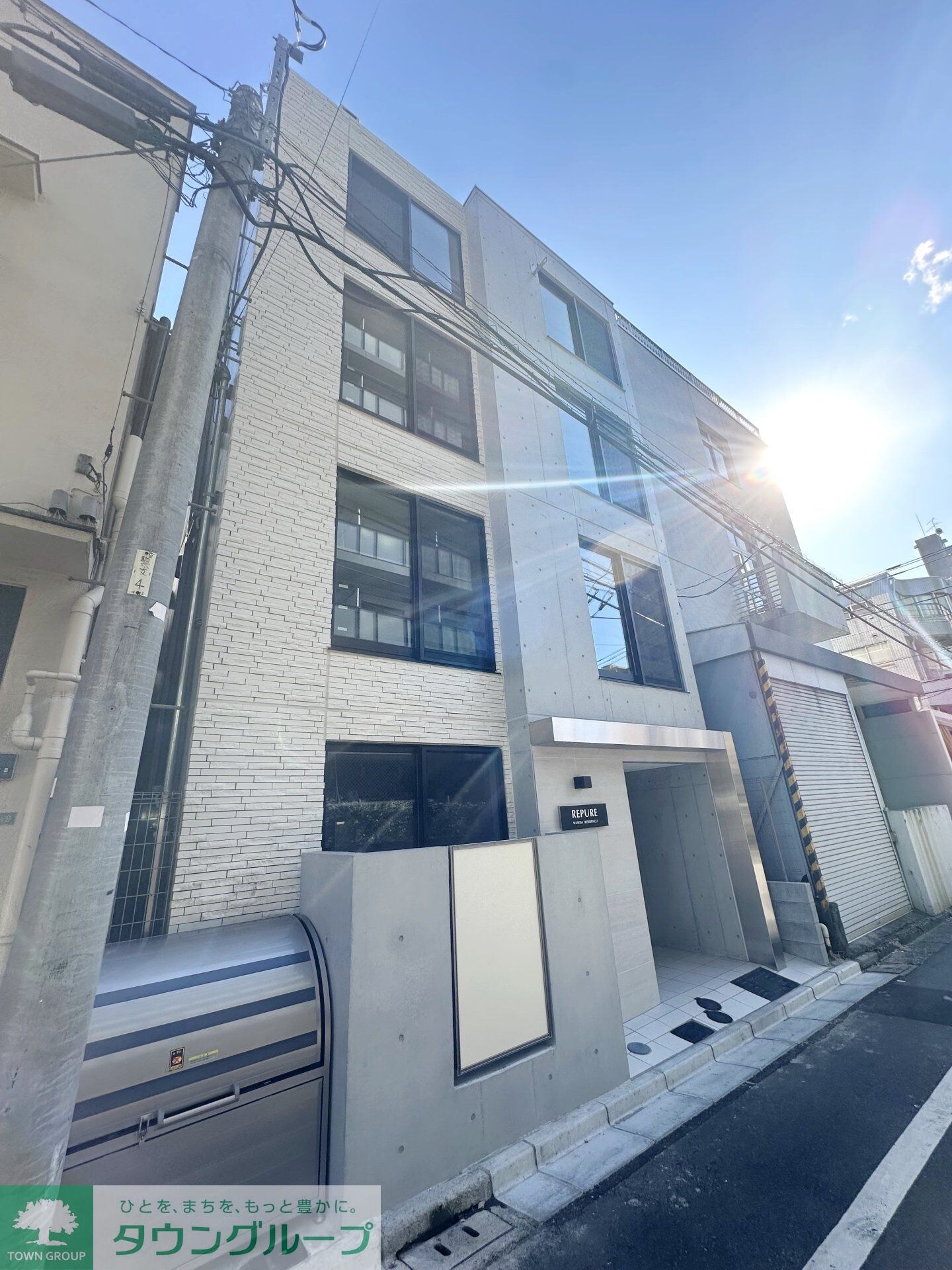 レピュア早稲田レジデンスの物件外観写真