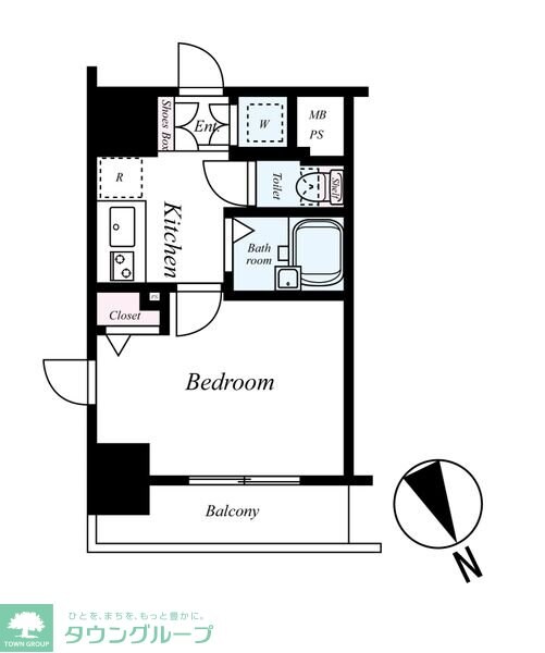 パークウェル麻布十番の物件間取画像