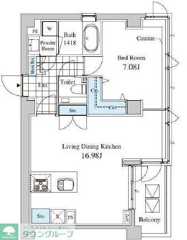 Casa Alboreの物件間取画像