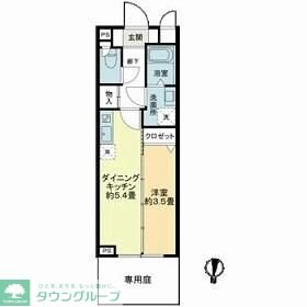 クラリティア池上の物件間取画像