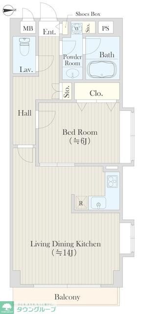 ガーデンクレストの物件間取画像