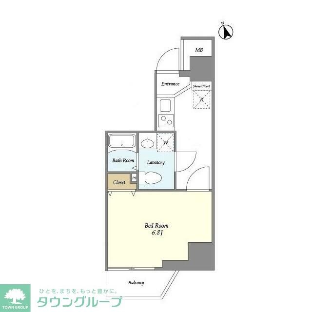グランカーサ大森海岸の物件間取画像