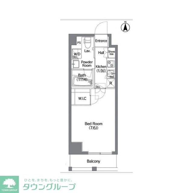コンフォリア錦糸町DEUXの物件間取画像