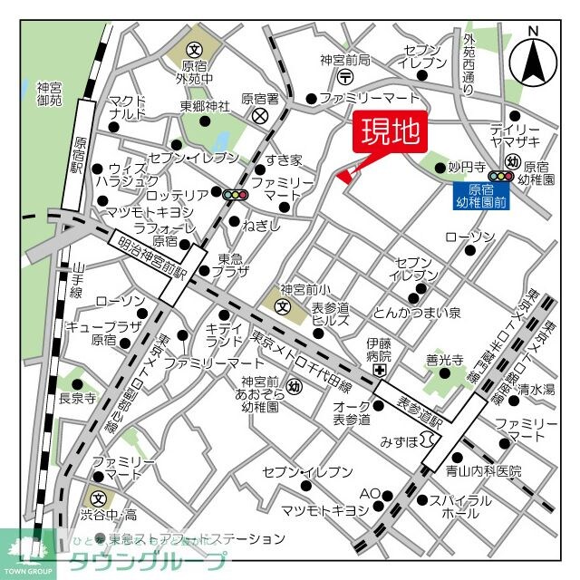 神宮前マンションの物件内観写真