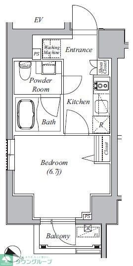 Casa Splendido La plus 元赤坂の物件間取画像