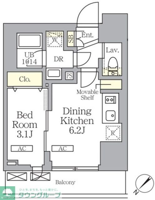 プライムガーデン大森の物件間取画像