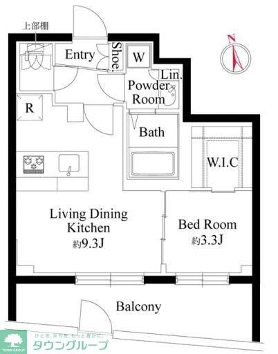 ルネサンスコート目黒南の物件間取画像
