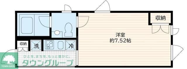 Fullea若松河田の物件間取画像