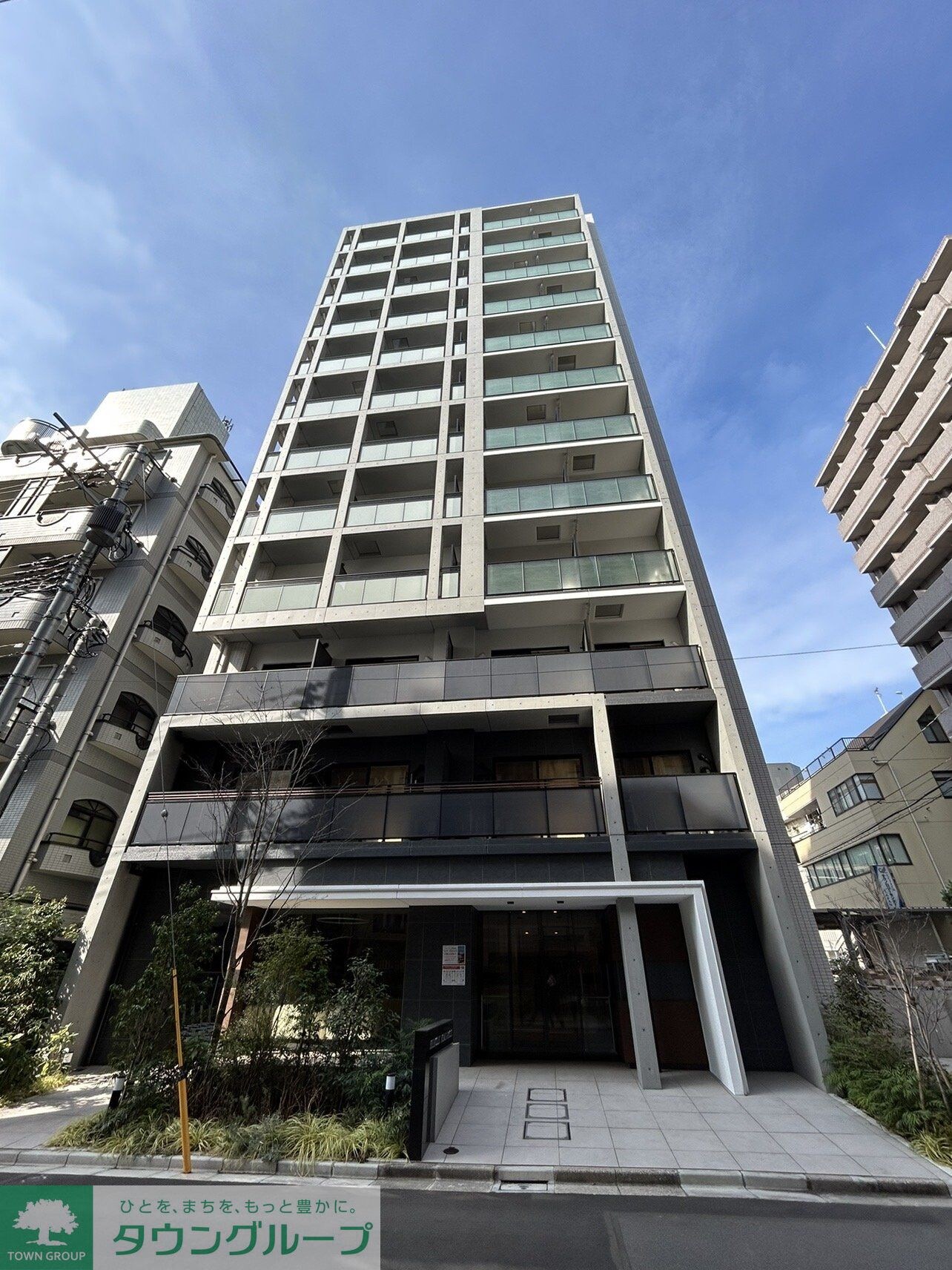 エスティメゾン門前仲町の物件外観写真