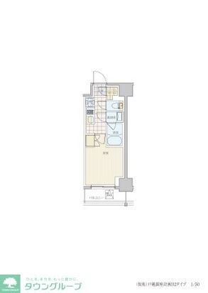 リビオメゾン戸越銀座の物件間取画像