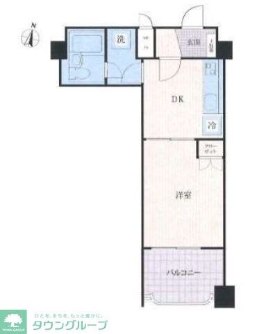 インペリアル広尾の物件間取画像