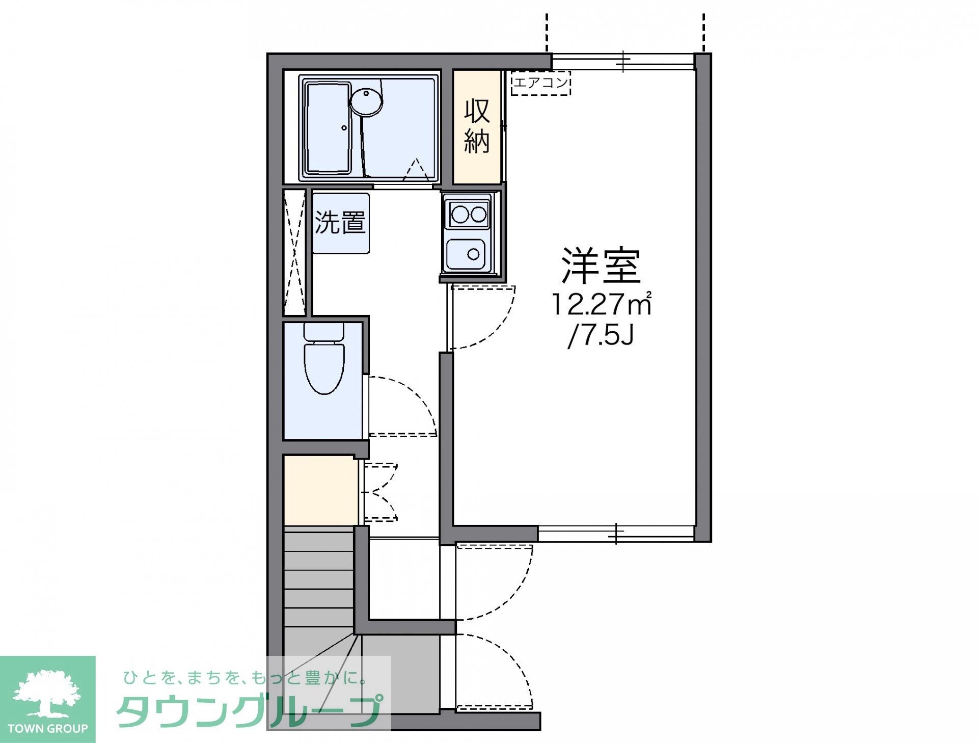 レオネクストKikushiの物件間取画像