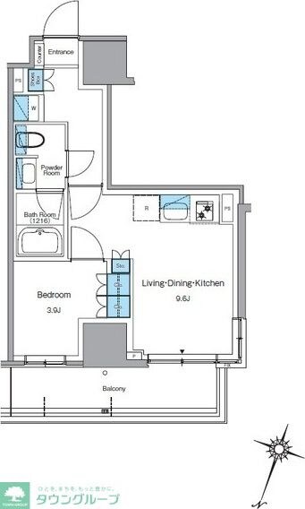 ルフォンプログレ渋谷ヒルトップの物件内観写真