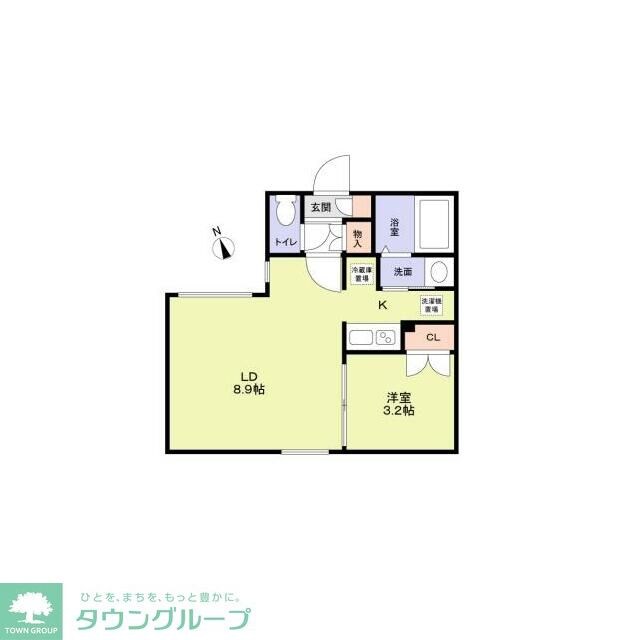 トライム早稲田鶴巻町の物件間取画像