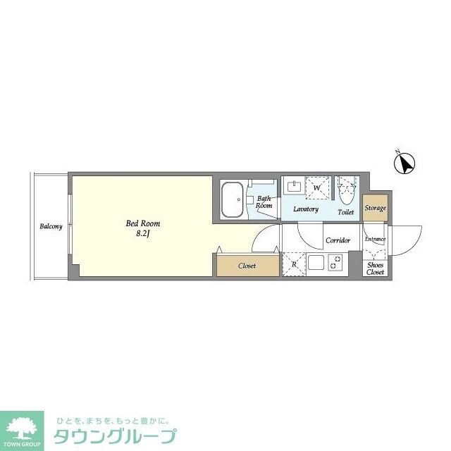 EsTRUTH MAGOMEの物件間取画像