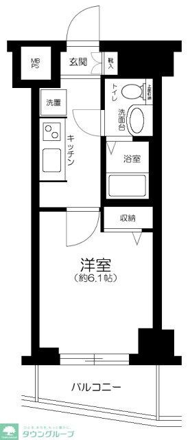 ステージグランデ高輪の物件間取画像