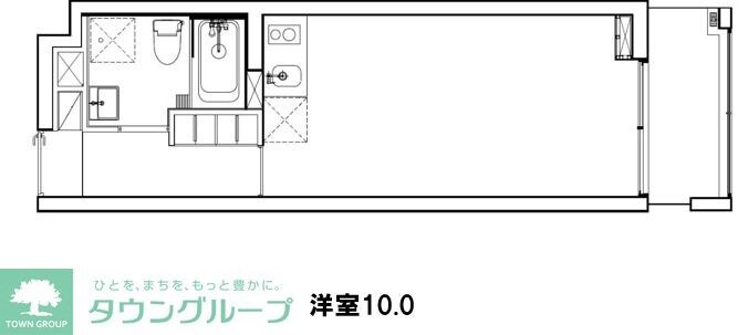 アプリーレ赤坂の物件間取画像