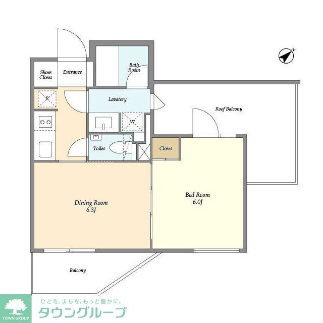 エルスタンザ代々木の物件間取画像