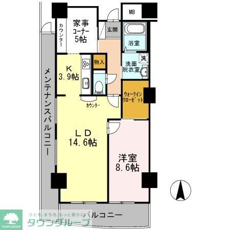 品川シーサイドビュータワーIIの物件間取画像