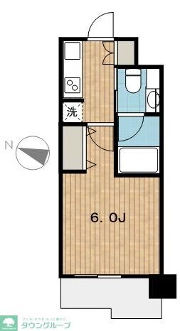 ベルファース目黒の物件間取画像
