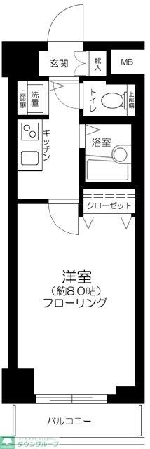 グランド・ガーラ日本橋茅場町の物件間取画像