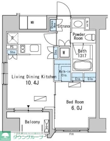 ベルファース目黒の物件間取画像