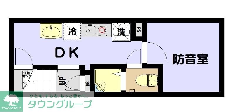 仮称・蛎殻町新築マンションの物件間取画像