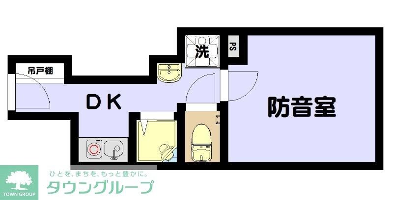 仮称・蛎殻町新築マンションの物件間取画像