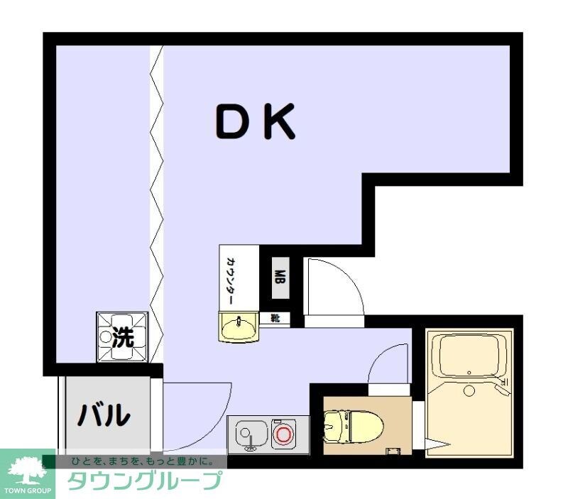 仮称・蛎殻町新築マンションの物件間取画像