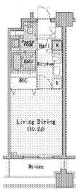 レジディア西麻布の物件間取画像