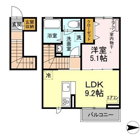 メゾンフォレストVIIの物件間取画像