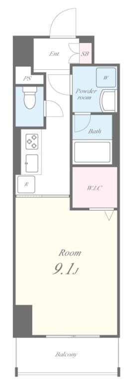 Arise Kitakasaiの物件間取画像
