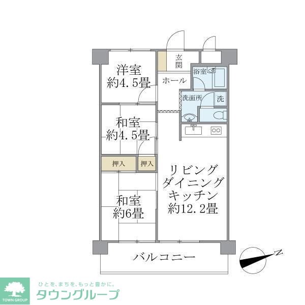 シャルム・K・カーサの物件間取画像