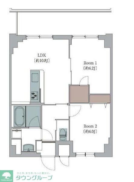 L’Foria瑞江の物件間取画像